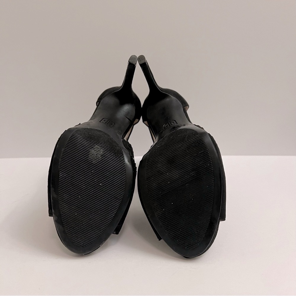 Jennifer Lopez Sweet Gum Cutout High Heels- Black - Picture 7 of 10